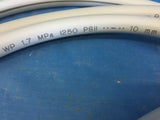 Parker-Hannifin 8010606-6-6-6-132.00 Nonmetallic Hose Assembly 10mm 1250PSI NSN:4720-00-490-6313