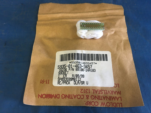 Dla Land & Maritime 89106-24A1B3 Plug-in Electronic Components Socket NSN:5935-01-463-3457