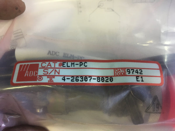 ADC 4-26307-8020 Power Cord Cat#ELM-PC
