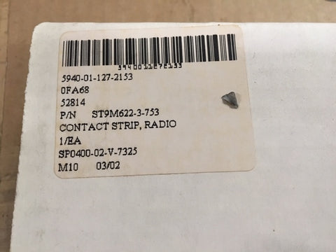 Radio Frequency Contact Strip NSN:5940-01-127-2153 P/N:ST9M622-3-753