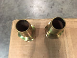 (2) Hannifin-Parker Pipe To Hose Straight Adapter NSN:4730-01-035-9601 Model:0188-20-20
