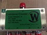 NEW Werlatone D5542DC-10, 4-Way Combiner/Divider Freq: 400-470MHz, 100 Watts  NSN 5935-01-493-9312