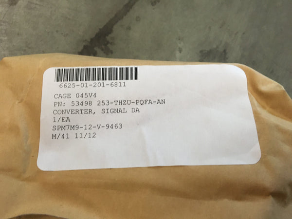 Tyco Signal Data Converter NSN:6625-01-201-6811 P/N:253-THZU-PQFA-AN Model:9-602790-03