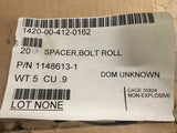 NOS Bolt Roll Spacer NSN:1420-00-412-0162 P/N:1148613-1