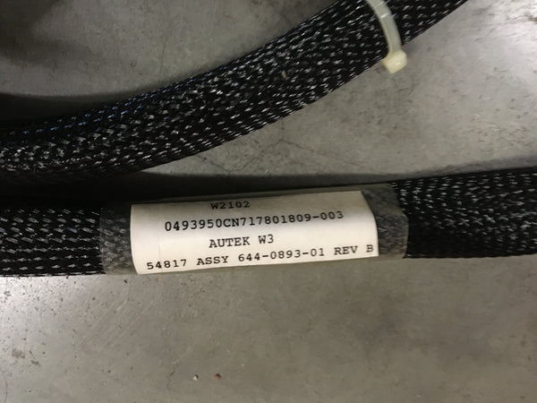 NOS Autek Systems Special Purpose Cable Assembly NSN:6150-01-314-5688 P/N:644-0893-01 Model:717801809-003