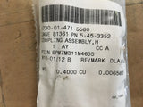 Edgewood Chemical Biological Hose Coupling Assembly NSN:4730-01-471-3580 P/N:5-45-3352