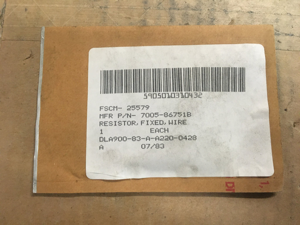 Howell Wire Wound Fixed Resistor NSN:5905-01-031-0432 Model:H3674