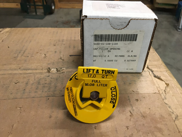 Shaw Aero Filler Opening Cap NSN:5430-01-108-1100 Model:12286850