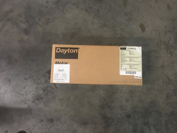 Dayton 4M208J 3/4 HP 1075 RPM 208-230 Volts Condenser Fan Motor NSN:6105-01-494-1217 Model:4M208J
