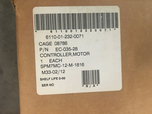 Taylor-Dunn Motor Controller Model:EC-035-28 NSN:6110-01-232-0071