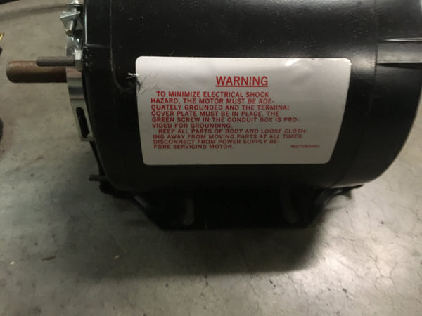 A.O. Smith 316P001 AC Motor, 1/4HP, 115V, 1725RPM, 1PH, NSN:6105-00-125-7964