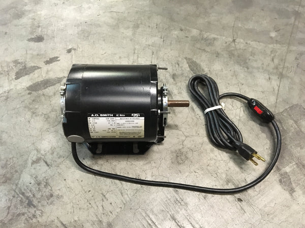 A.O. Smith 316P001 AC Motor, 1/4HP, 115V, 1725RPM, 1PH, NSN:6105-00-125-7964