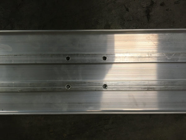 Kraft Tools 48" Square End Magnesium Bull Float with Threaded Bracket, CC773-01