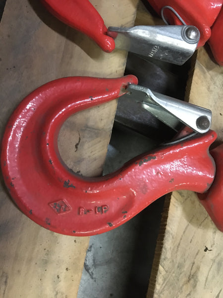 Palfinger EZ1600 Hoist Crane Load Hook, 8T, SWIVEL, 14" NSN:4030-01-231-3937