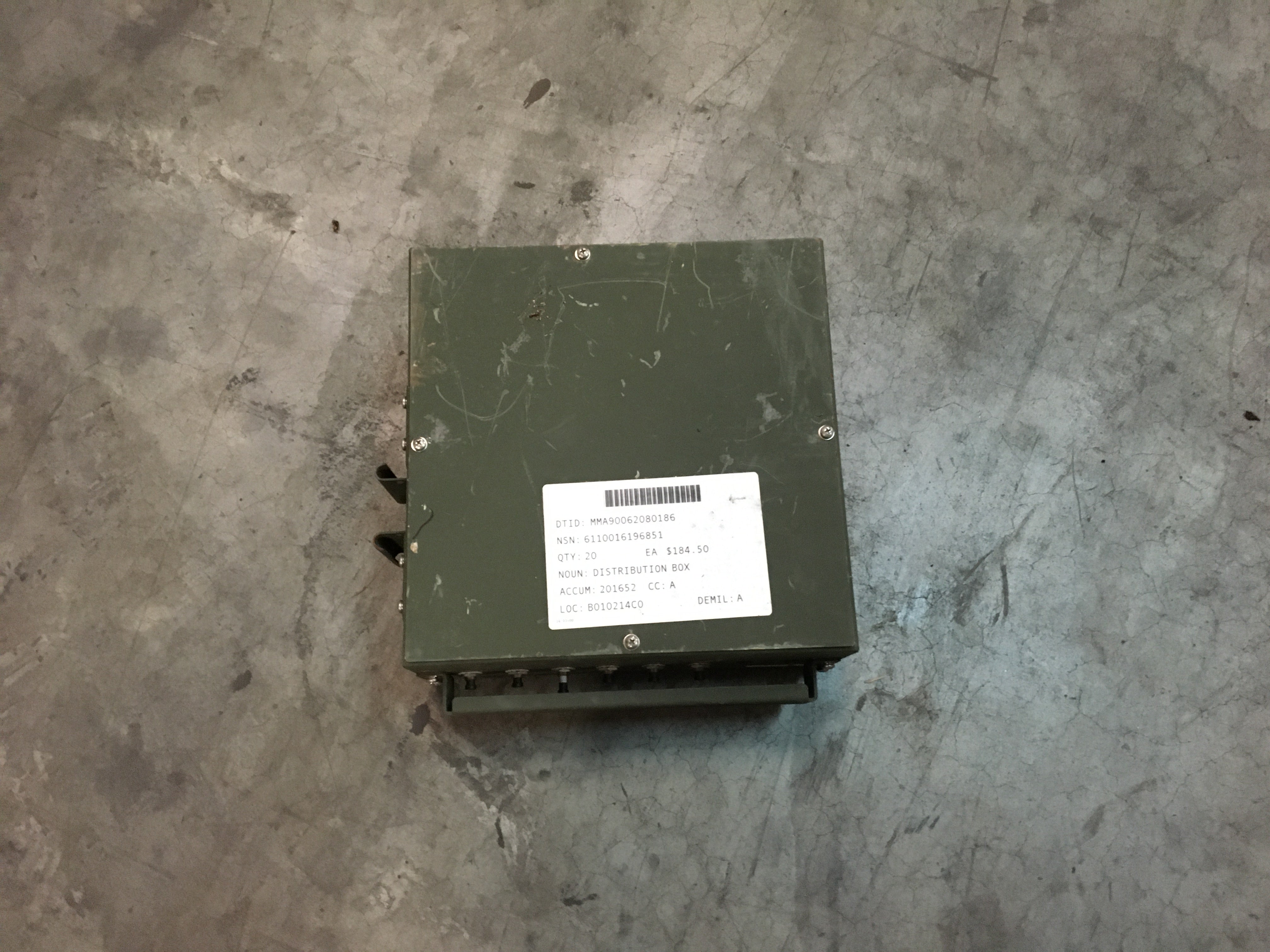 NEW!!! Military Power Distribution Box for MTVR-2MK23 NSN