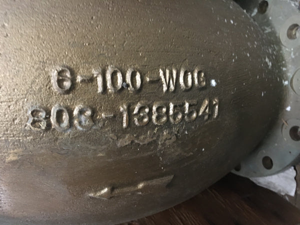 Prima Valve 6" Stop-Check Valve NSN:4820-00-243-9800 P/N:803-1385541-063AF