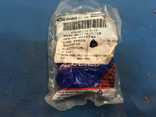 Am General Electrical Solenoid NSN:5945-01-175-7318 Model:5572142