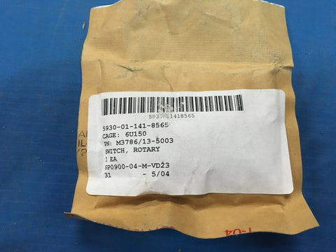 NOS Grayhill M3786/13-5003 Rotary Switch NSN:5930-01-141-8565