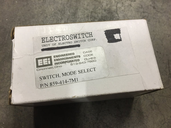 Electro Switch Corp Rotary Switch NSN:5930-01-390-4312 Model:31304A