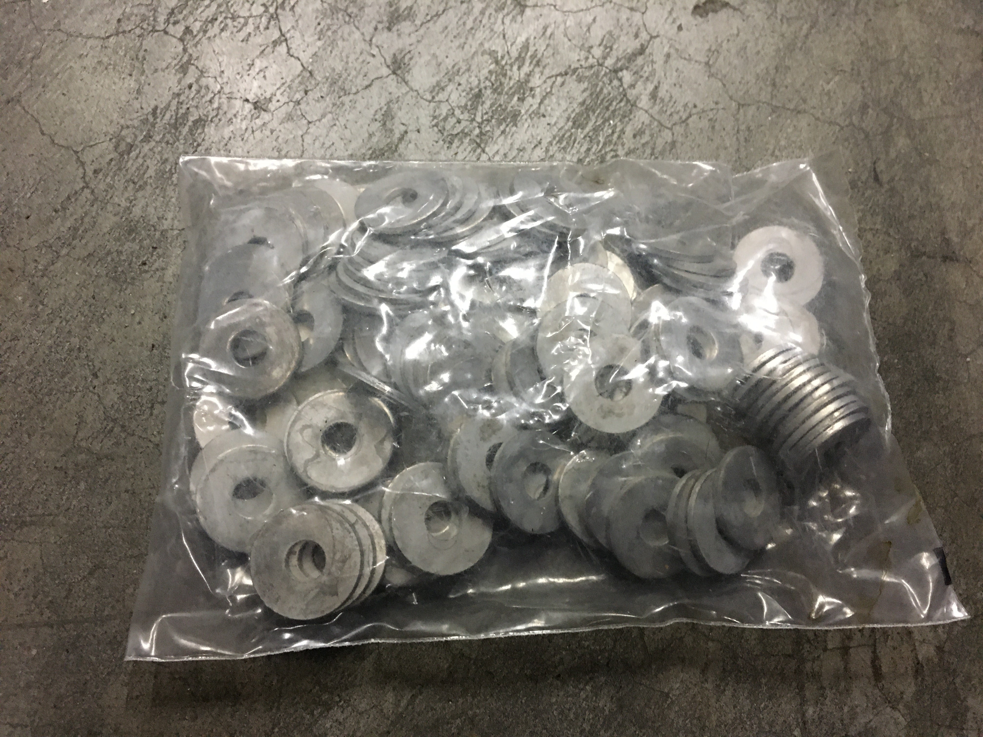 (100) 3/4" NAS70-261-750 Flat Washer Cadmium Silver Finish, Made in USA, Military Spec