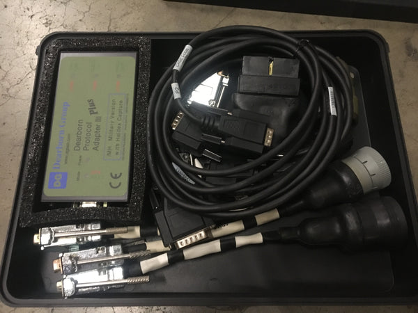 Adapter Kit, ICE Test Dearborn Protocol, Data Bus Kit, Probe Set NOS LMTV FMTV Interconnecting Box NSN:6625-01-554-5900 P/N:13608010-2