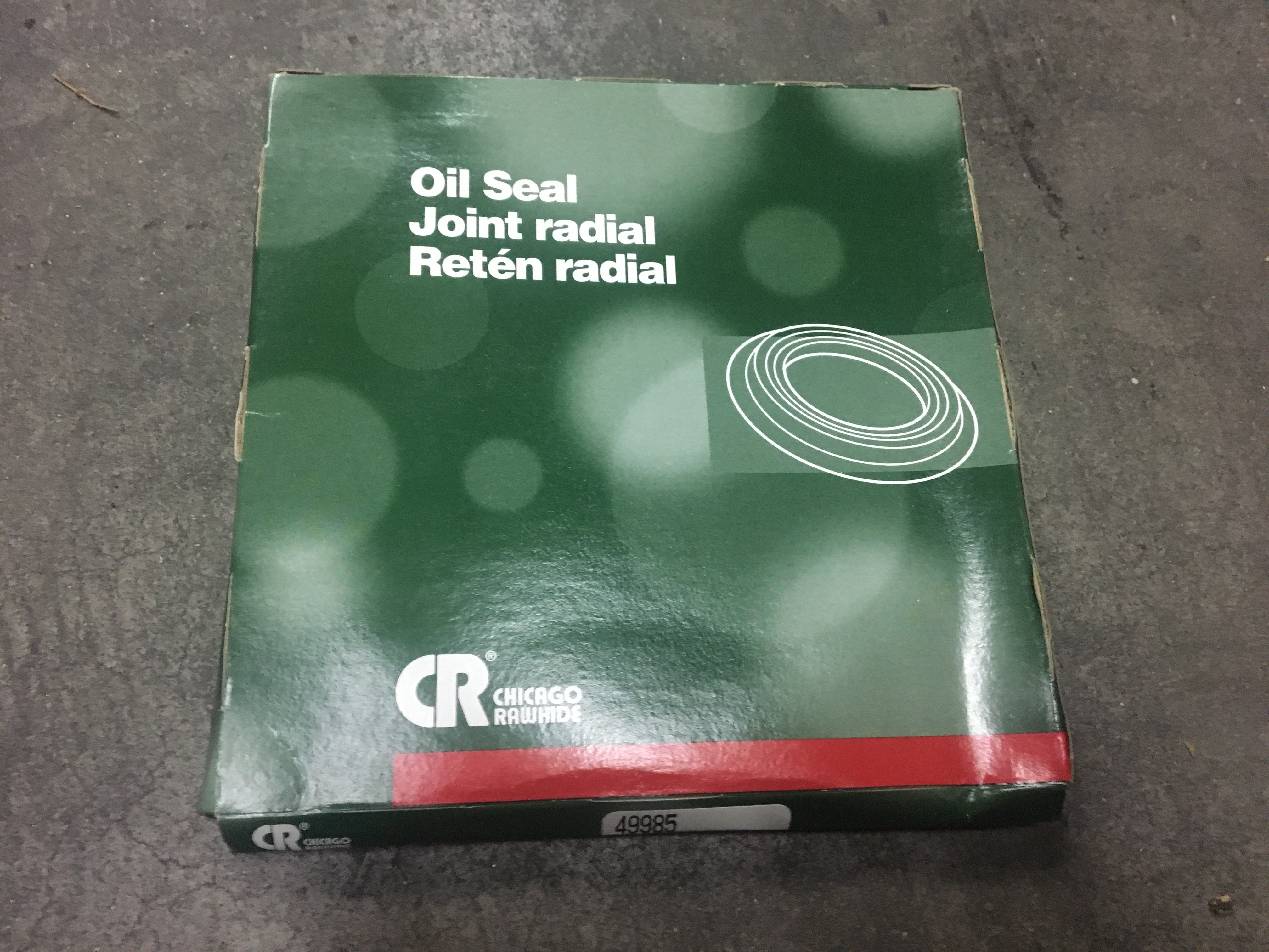 SKF Chicago Rawhide 49985 Joint Radial Oil Seal NSN: 5336-00-978-0900