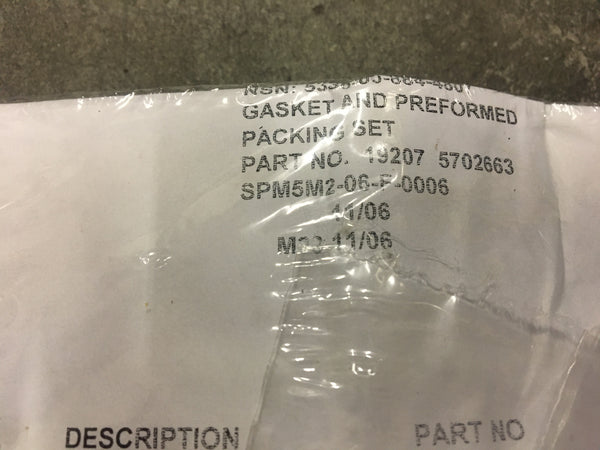 Injection Pump Gasket Set M54A2 M35A2 2 1/2 & 5 TON 5702663 NSN:5330-00-884-4807