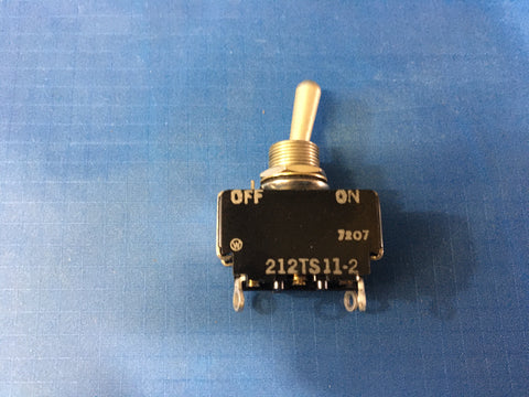 Honeywell 212TS11-2 On/Off Toggle Switch,SPST,9A 220V NSN:5930-00-578-9314 Model:739114