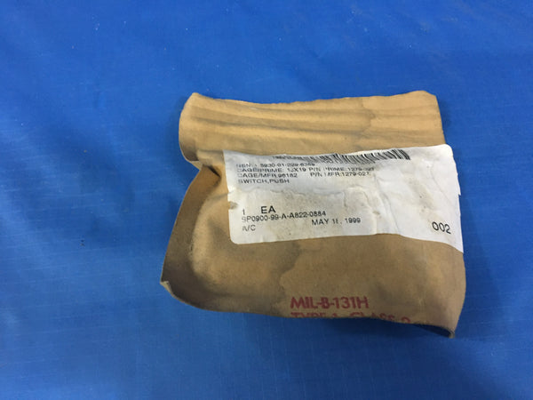Eaton Push Switch NSN:5930-01-229-6389 P/N:1279-027