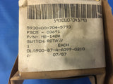 Eaton Corp Rotary Switch NSN: 5930-00-704-5793 P/N: MS14B4