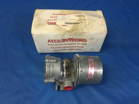 NEW!!! ASCO SA12D Tri-Point Pressure Switch, 125/250V-AC NSN:5930-01-186-8207