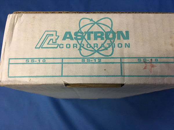 Astron SS-18 18 Amp Switching Power Supply 15 Amp Continuous 18 Amp ICS 13.8 VDC NSN:6130-01-399-3657