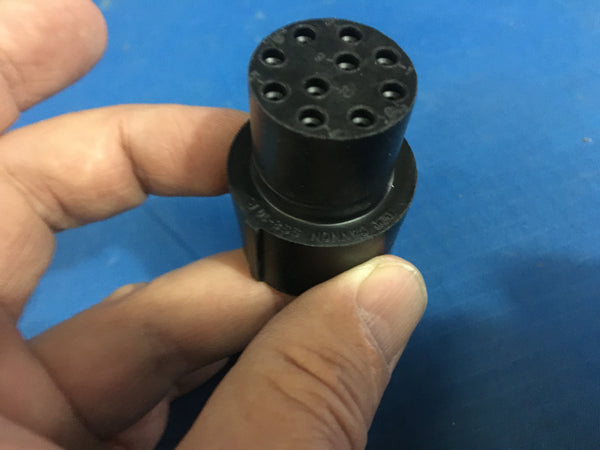 ITT Cannon Electrical Plug Connector for Mrap NSN:5935-01-153-8291 P/N:SS8-10 R Model:12258940-10