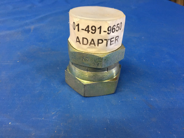 NOS Lead Free Bronze Straight Adapter 1 1/2" NPT Male X 2" NPT Female  P/N:01-491-9650