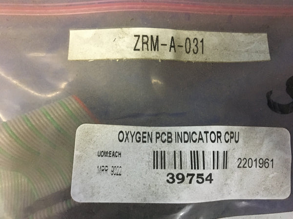 Oxygen PCB Indicator CPU NSN:5998DSCIRCUIA P/N:TK4C6579RO Model:AB 4XO336