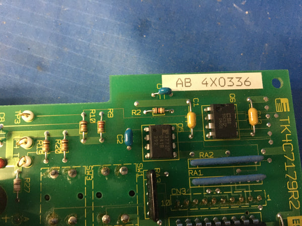 Oxygen PCB Indicator CPU NSN:5998DSCIRCUIA P/N:TK4C6579RO Model:AB 4XO336