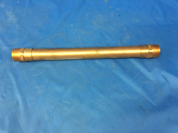 3PC NOS Brass Pipe 1”x 1”x 12"