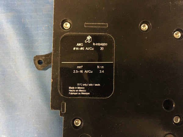Square D EDB14020 Circuit Breaker 480 V 20 Amp 1 P NSN:5930-01-457-8317