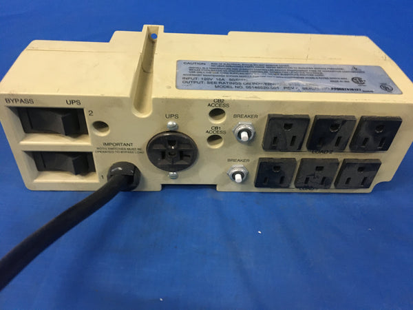 Powerware 9125 Powerpass Distribution Module Model:05146520-001