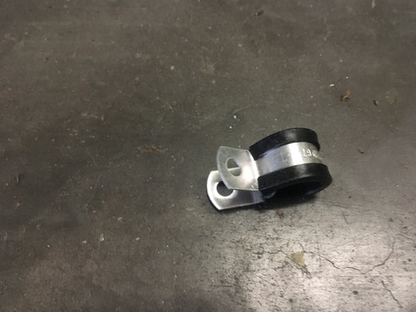 (20) MS21919WDG7 7/16" UMPCO Single Loop Cushioned Clamp