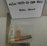Ball Valve Model: 14-00204-04 NSN: 4820-01-589-9451