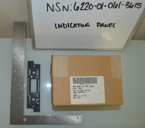 Indicating Panel NSN: 6220-01-061-3615